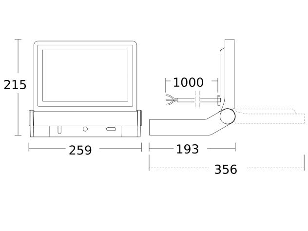  XLED ONE XL blanc